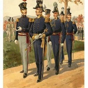 Touring West Point - 1832 - 1835 By Henry Alexander Ogden - Art Print