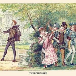 Twelfth Night by H. Sidney - Art Print