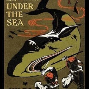 Twenty Thousand Leagues Under the Sea by Jules Verne #2 - Art Print