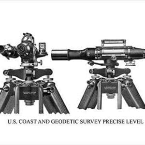 U.S. Coast and Geodetic Survey Precise Level - Art Print