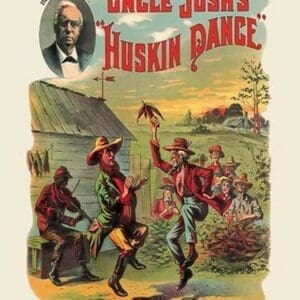 Uncle Josh's 'Huskin Dance' by E.T. Paull - Art Print