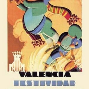 Valencia Festividad by Molla - Art Print