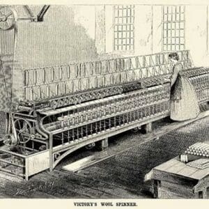 Victory's Wool Spinner by TenEyck - Art Print