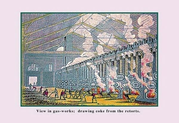 View in Gas Works by John Howard Appleton - Art Print