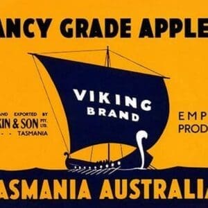 Viking Brand Fancy Grade Apples - Art Print