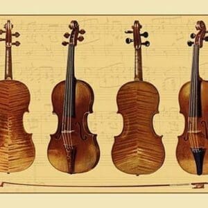 Violins by Theodore Thomas - Art Print