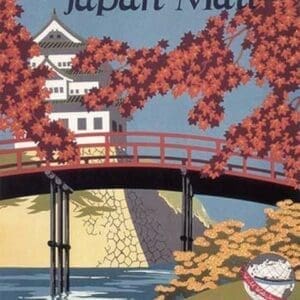 Visit Japan by Japan Mail - Art Print