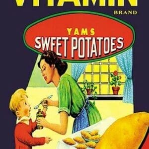 Vitamin Brand Yams - Art Print