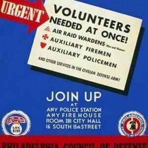 Volunteers Needed at Once! - Art Print