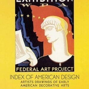 WPA Federal Art Project: Index of American Design by Katherine Milhous - Art Print