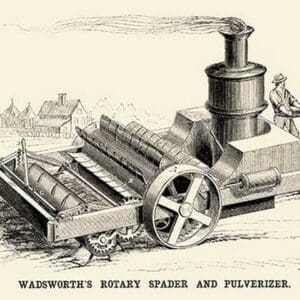 Wadsworth's Rotary Spader and Pulverizer - Art Print