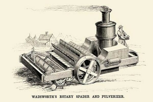 Wadsworth's Rotary Spader and Pulverizer - Art Print
