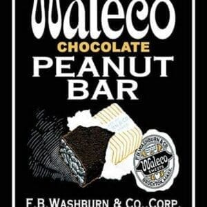 Waleco Chocolate Peanut Bar #2 - Art Print