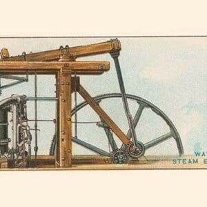 Watt's Steam Engine - Art Print