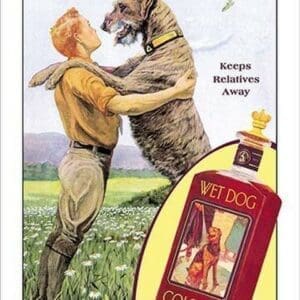 Wet Dog Cologne: A Scent for All Reasons by Wilbur Pierce - Art Print