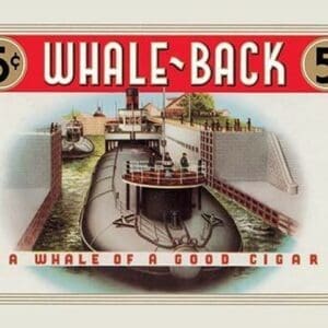 Whale-Back Cigars - Art Print