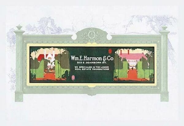 William E. Harmon & Co. Real Estate - Art Print