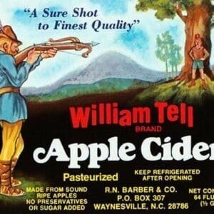 William Tell Apple Cider - Art Print