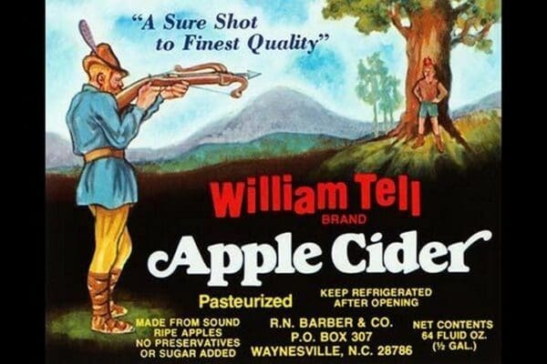William Tell Apple Cider - Art Print