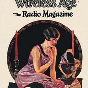 Wireless Age: December 1924 by Wistehuff - Art Print