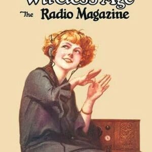 Wireless Age: The Radio Magazine by D. Gross - Art Print