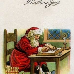 Wishing You the Best of Christmas Joys - Art Print
