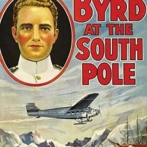 With Byrd at the South Pole - Art Print