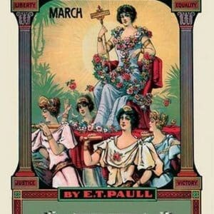 Woman Forever: March by E.T. Paull - Art Print