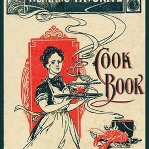Woman's Favorite Cook Book - Art Print