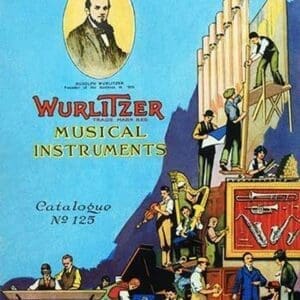 Wurlitzer Musical Instruments - Art Print