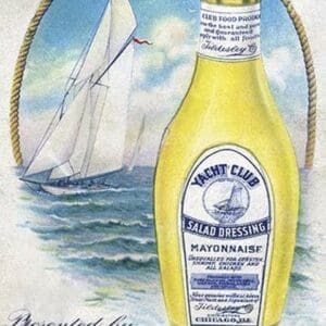 Yacht Club Salad Dressing Mayonnaise - Art Print