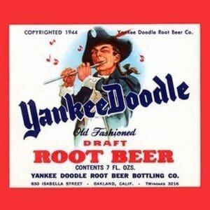 Yankee Doodle Draft Root Beer - Art Print