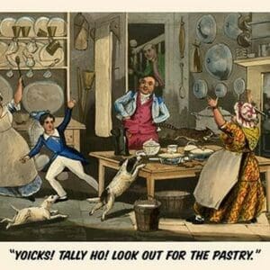 Yoiks Talley Ho! Look out for the Pastry by Henry Alken - Art Print
