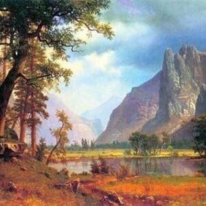 Yosemite Valley by Albert Bierstadt - Art Print