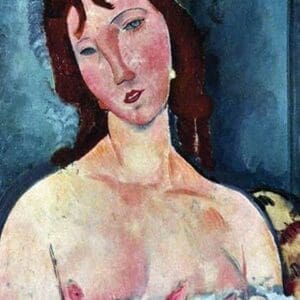 Young Frau by Amadeo Modigliani - Art Print
