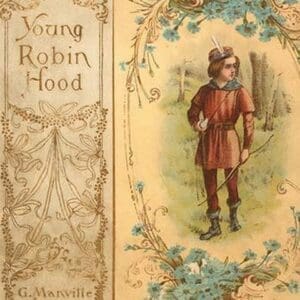 Young Robin Hood by G. Manville Fenn - Art Print