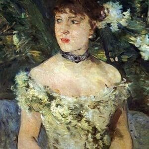 Young Woman by Berthe Morisot - Art Print