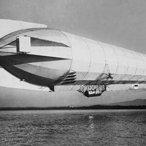 Zeppelin in Flight - Art Print
