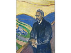 Friedrich Nietzsche (1906) by Edvard Munch - Canvas Wall Art